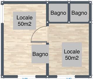 LOCALE commerciale 100m2 Bisaccia (Av)