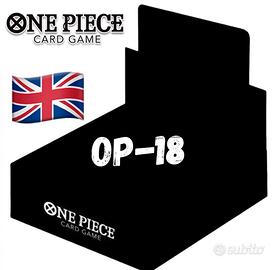 PREORDER One Piece Card Game Box OP 18 ENG