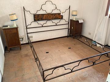 Letto ferro battuto matrimoniale