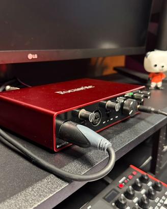 Scheda  audio Focusrite 8i6 3 generazioner