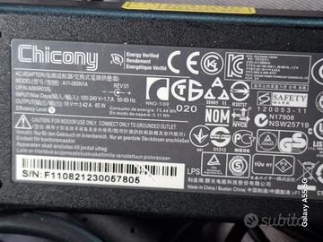 Alimentatore originale Acer Chicony A11 065