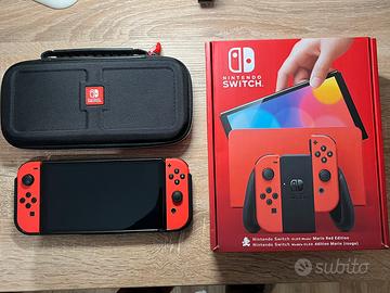 Nintendo Switch Oled Mario Red Edition