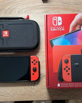 Nintendo Switch Oled Mario Red Edition