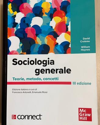 Libro universitario di Sociologia generale