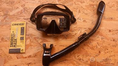 🤿 Maschera Subacquea Cressi SF1 + Boccaio