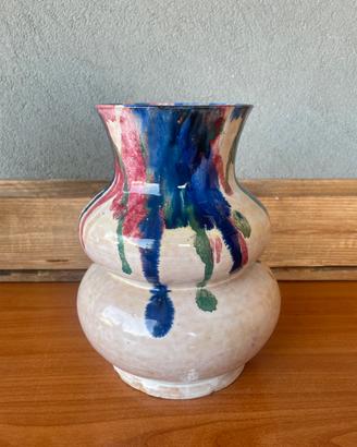 Vaso ceramica artistica modernista firmato anni 50
