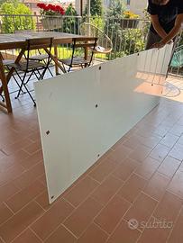 Vetro temperato satinato 2.02 m x 70cm  spesso 9mm