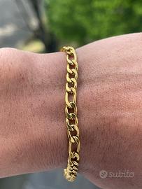 Braccialetto placcato oro 18k