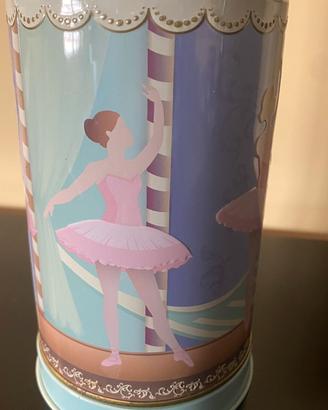 Barattolo carillon ballerine