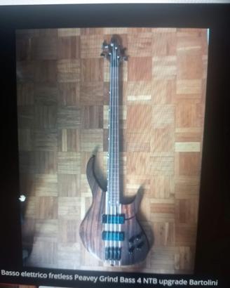 basso Peavey - upgrade Bartolini/Schaller -