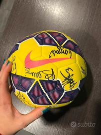 Pallone Nike autografato serie A Tim 2014 2015