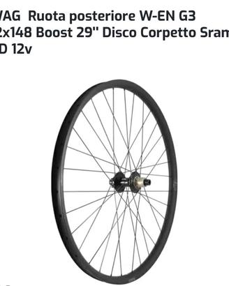Ruota posteriore W-ENG G3