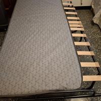Rete letto pieghevole con materasso