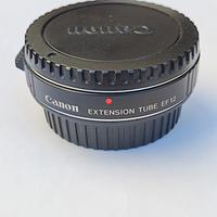 Canon Extension Tube EF12 con scatola e custodia