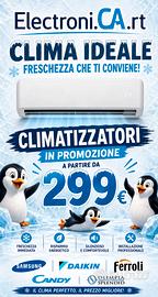 climatizzatori condizionatore inverter A++ nuovi