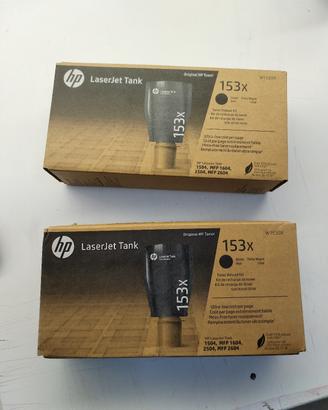 2 toner HP 153x nuovi ed originali 