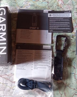Garmin gpsmap 66S + Mappe