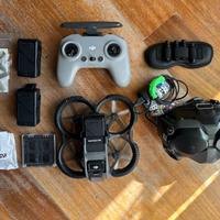 DRONE DJI AVATA + RADIOCOMANDO + OCCHIALI + EXTRA