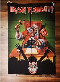 iron maiden bandiera originale vintage