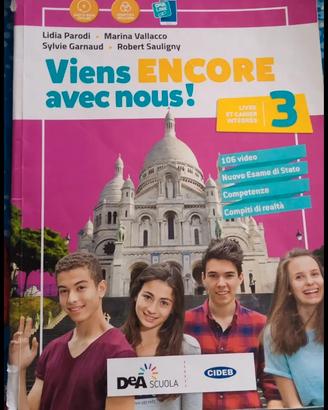 Libro Francese Terza Media Secondaria Primo Grado