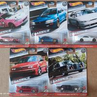Hot Wheels Modern Classics 2 - Set Completo 5/5 