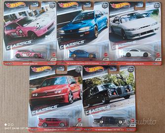 Hot Wheels Modern Classics 2 - Set Completo 5/5 