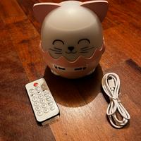 Luce notturna con proiettore