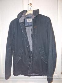 Giacca parka Individual uomo blu scuro/nero
