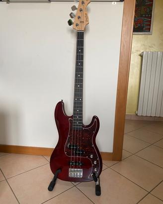 Harley Benton PJ-4 Deluxe+amplificatore+accessori