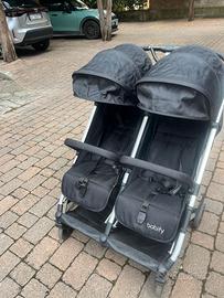 passeggino gemellare babify leggero