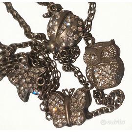 Collana a 3 fili Giorà By Raspini nuova di negozio