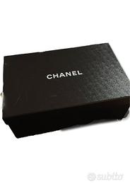 Scatola originale Chanel+carta a vela e nastro