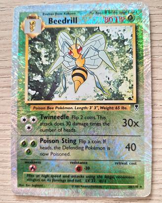 beedrill reverse holo legendary collection 