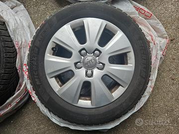 CERCHI IN LEGA AUDI CON GOMME INVERNALI