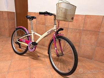 Bici 20”24 rossa e rosa