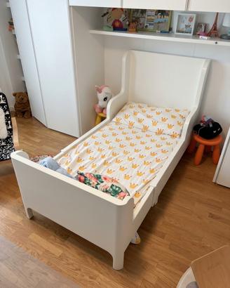 Letto allungabile IKEA BUSUNGE + materasso