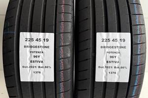 2 gomme 225 45 19 bridgestone a1376