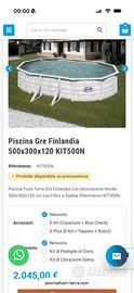 Piscina KIT 500N