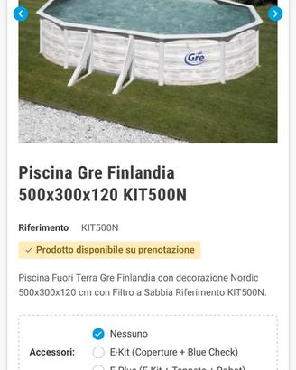 Piscina KIT 500N