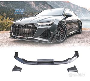 SPOILER LIP AUDI A7 A7L 19-23 LOOK RS7 ABT NERO LU