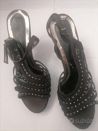 Scarpe eleganti con tacco alto nero - Taglia  37