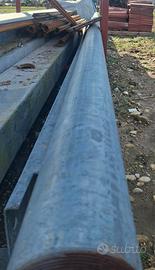 tubo tondo in ferro zincato 