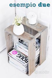 CASSETTE LEGNO SHABBY CHIC