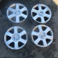 4 CERCHI IN LEGA R 16 VOLKSWAGEN TOURAN 2.0 TDI 20