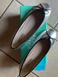 Ballerine argentate