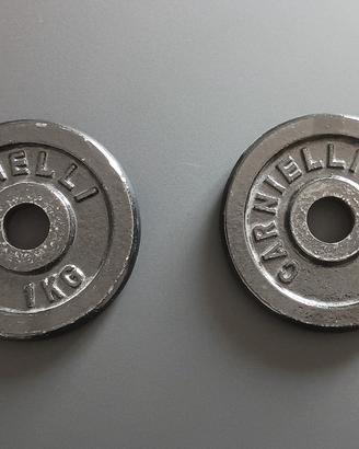 N. 4 PESI DA 1KG PER BILANCIERE