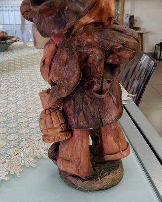 Statuetta in terracotta Falvo