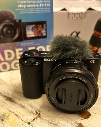 Vlogging-Camera ZV-E10L + SELP 1650 obiet. 16-50mm