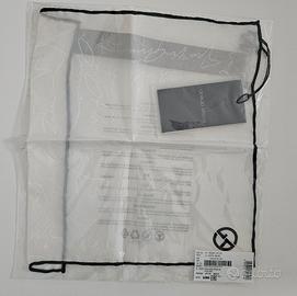Foulard Giorgio Armani originale nuovo seta bianco
