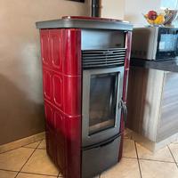 stufa a pellet arredo e termosifoni TERMOROSSI